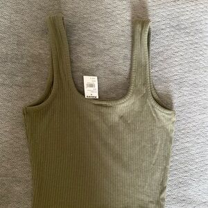 Brand new with tags! Tilly’s Army colored tank top
